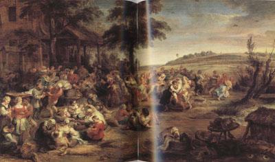 Peter Paul Rubens Flemisb Kermis or Kermesse Flamande (mk01) oil painting picture